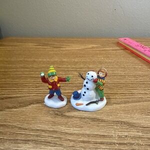 Dept 56 Holiday Charms Building A Frosty Friend 02980‎ Lot Simple Traditions